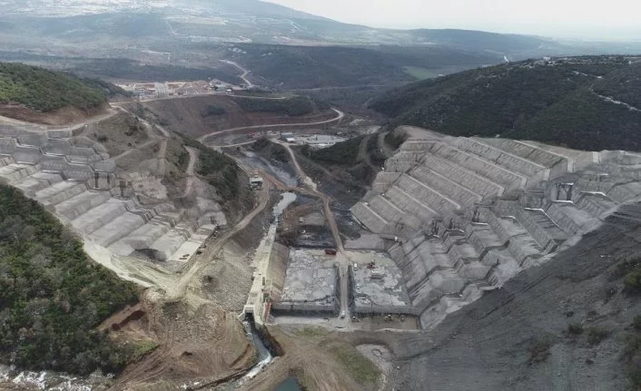 Gölecik Barajı çalışmaları devam ediyor