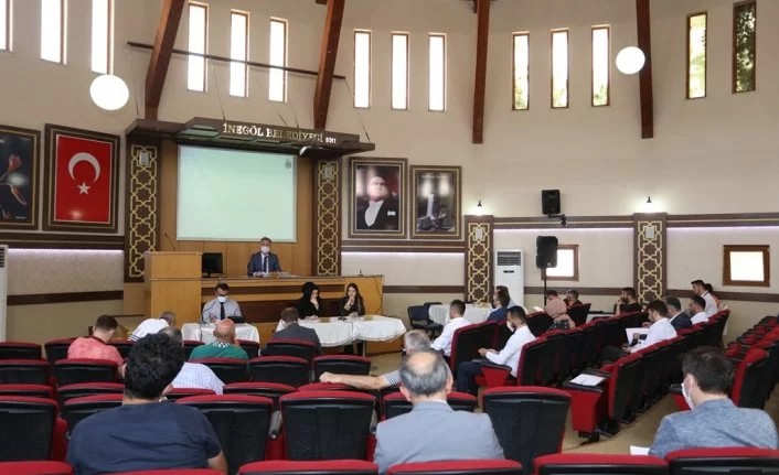 İnegöl Belediyesi Eylül Ayı Meclis Toplantısı Yapıldı