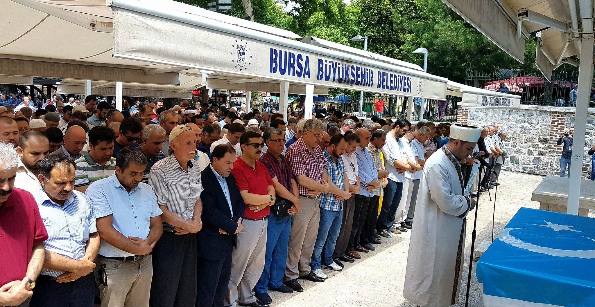 Irak'ta katledilen Türkmenler için Bursa'da gıyabî cenaze namazı