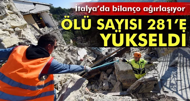 İtalya’da depremin bilançosu ağırlaşıyor