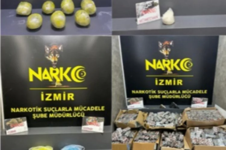 İzmir'de zehir taciri torbacılara operasyon