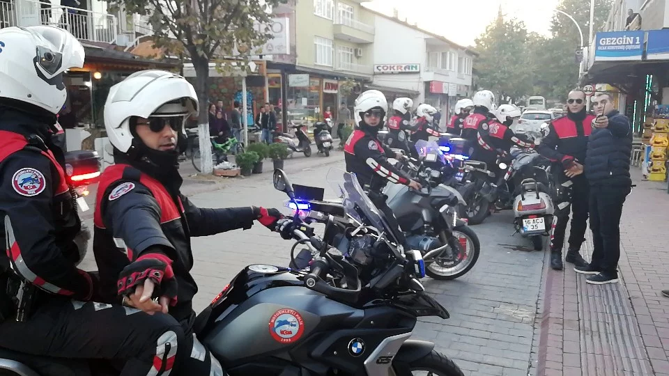 İznik'te 250 polisle asayiş uygulaması