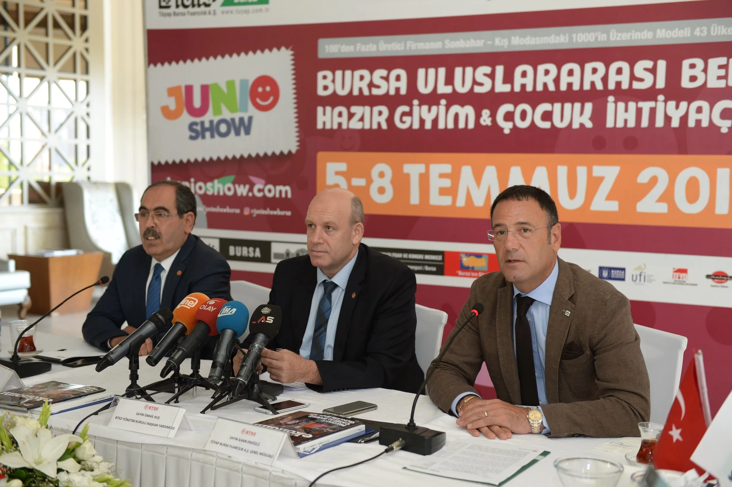 Junioshow Fuarı ile 43 ülkeden alıcı Bursa’ya geliyor