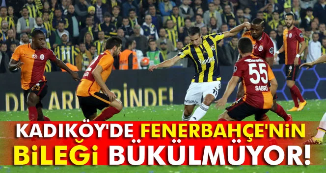 Kadıköy'de Fenerbahçe'nin bileği bükülmüyor