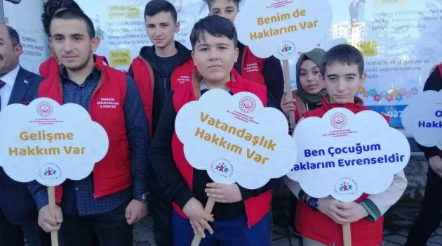 Karabük'te 'Çocuk Hakları Durağı' açıldı