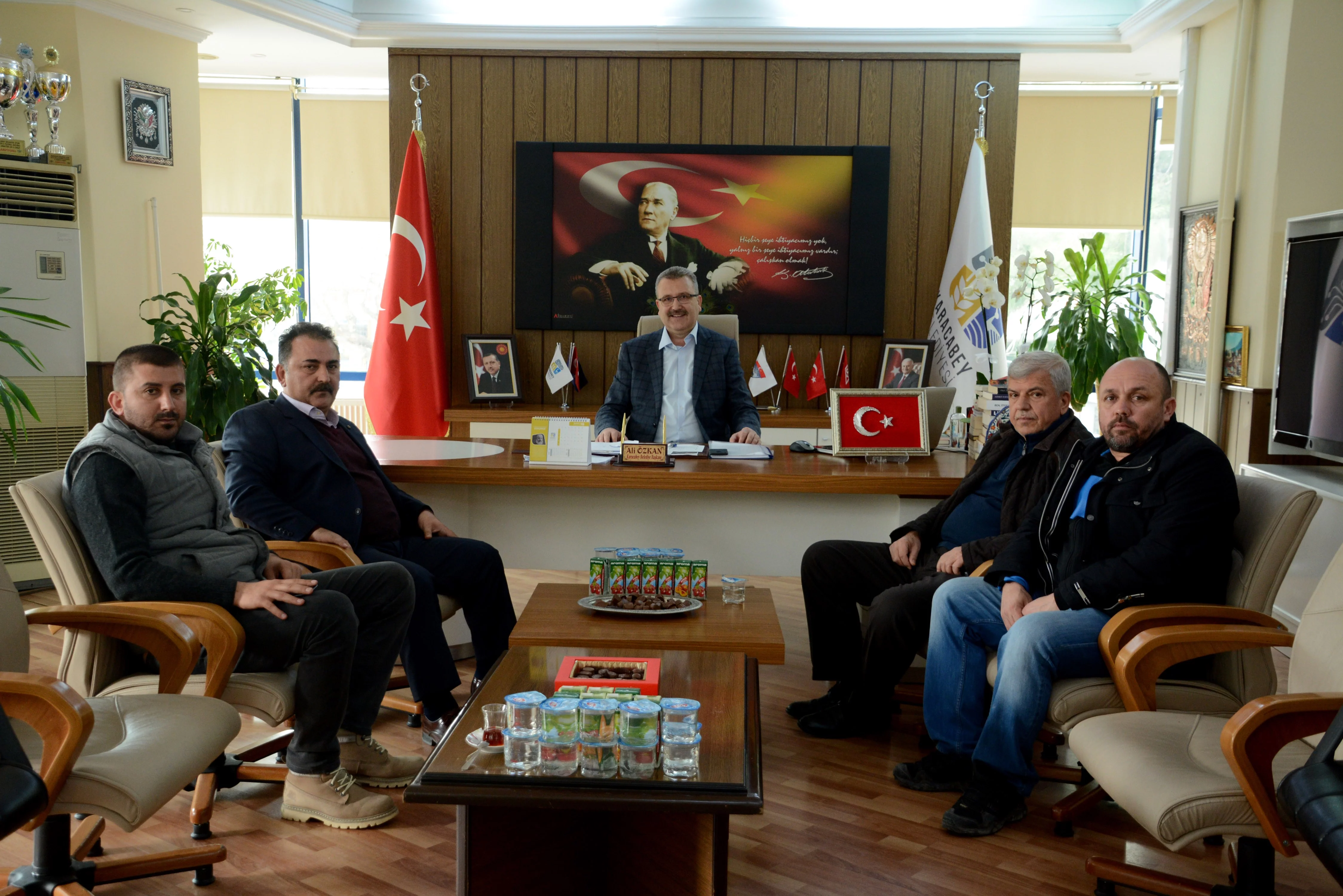 Karacabey Birlikspor’un Osmaniyespor maçı geliri Mehmetçik Vakfı’na