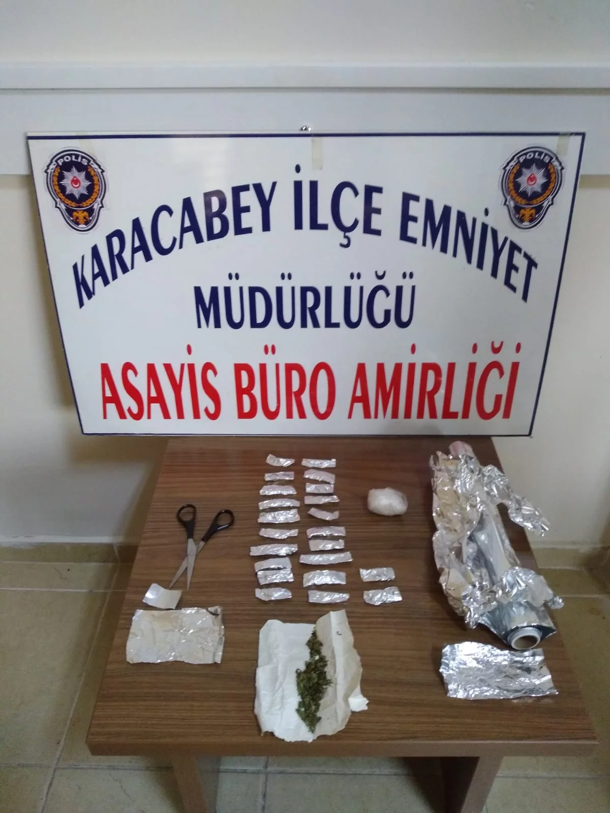 Karacabey'de uyuşturucu operasyonu: 2 tutuklu