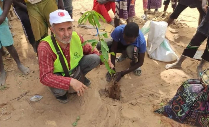 Mali'de şehitler adına su kuyusu açıldı