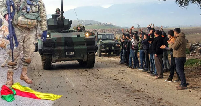 Mehmetçik, YPG Paçavralarını Ayaklarının Altında Çiğnedi