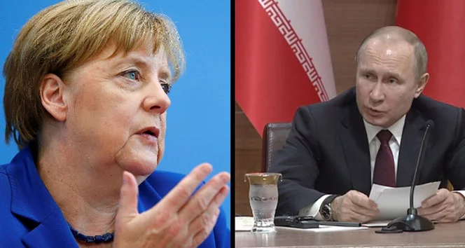 Merkel ve Putin’den Suriye görüşmesi