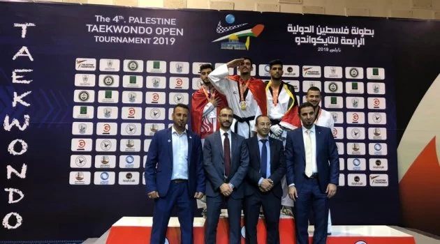 Millilerden Uluslararası Filistin Açık Tekvando Turnuvası'nda 8 madalya