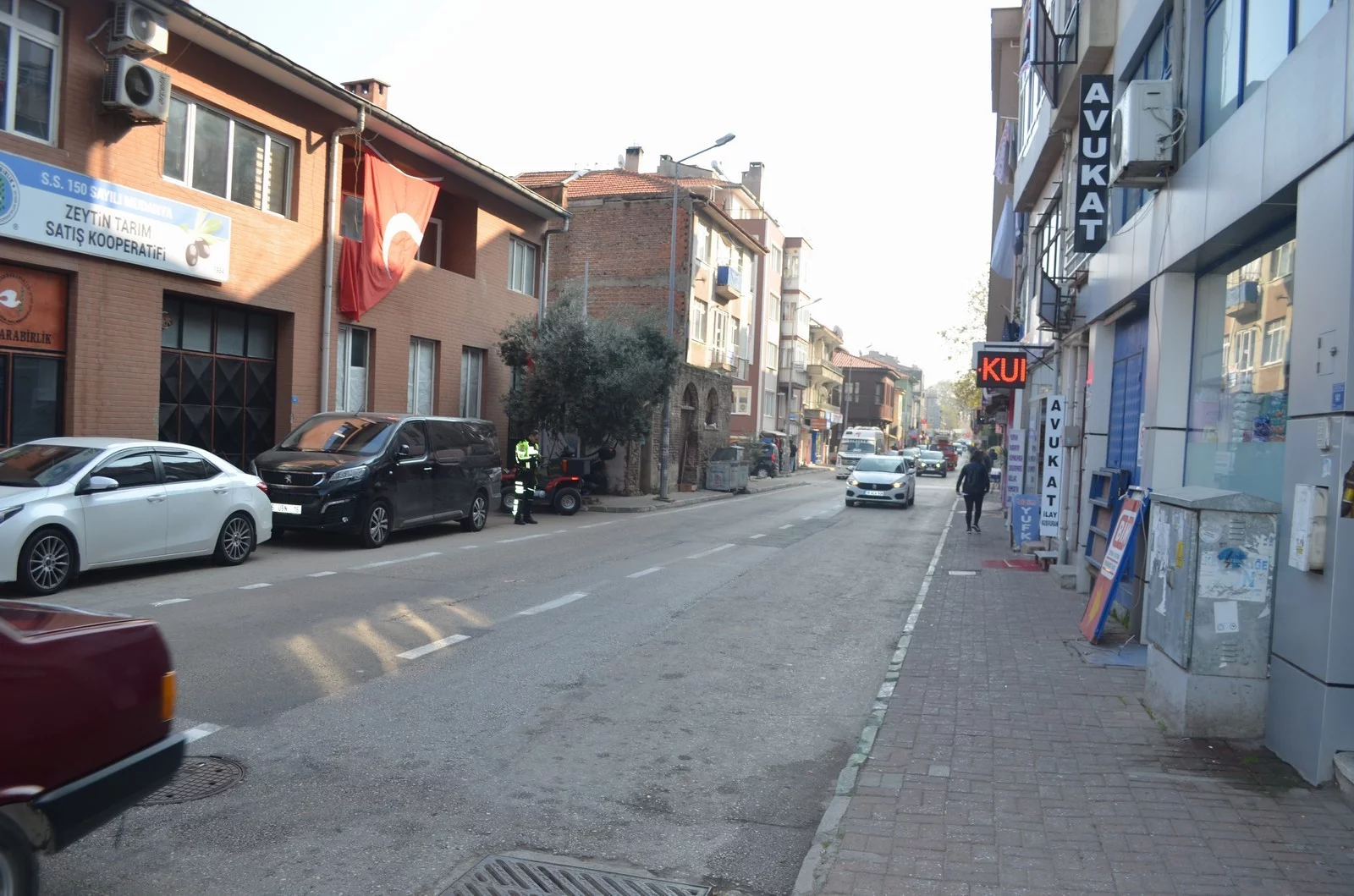 Mudanya’da yeni trafik düzenlemesi