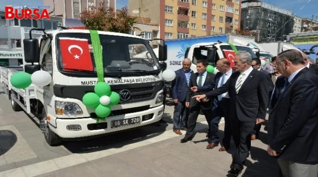 Mustafakemalpaşa Belediyesi Araç Filosunu Güçlendiriyor