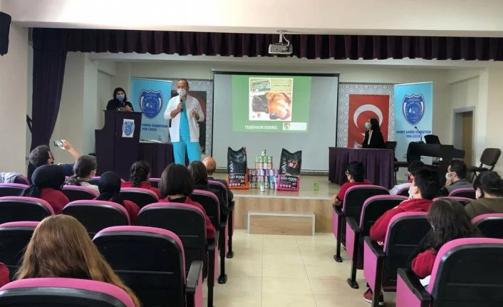 Öğrenciler hayvan sevgisini Osmangazi ile öğreniyor