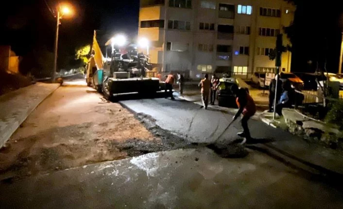Osmangazi Belediyesi’nden asfalt mesaisi