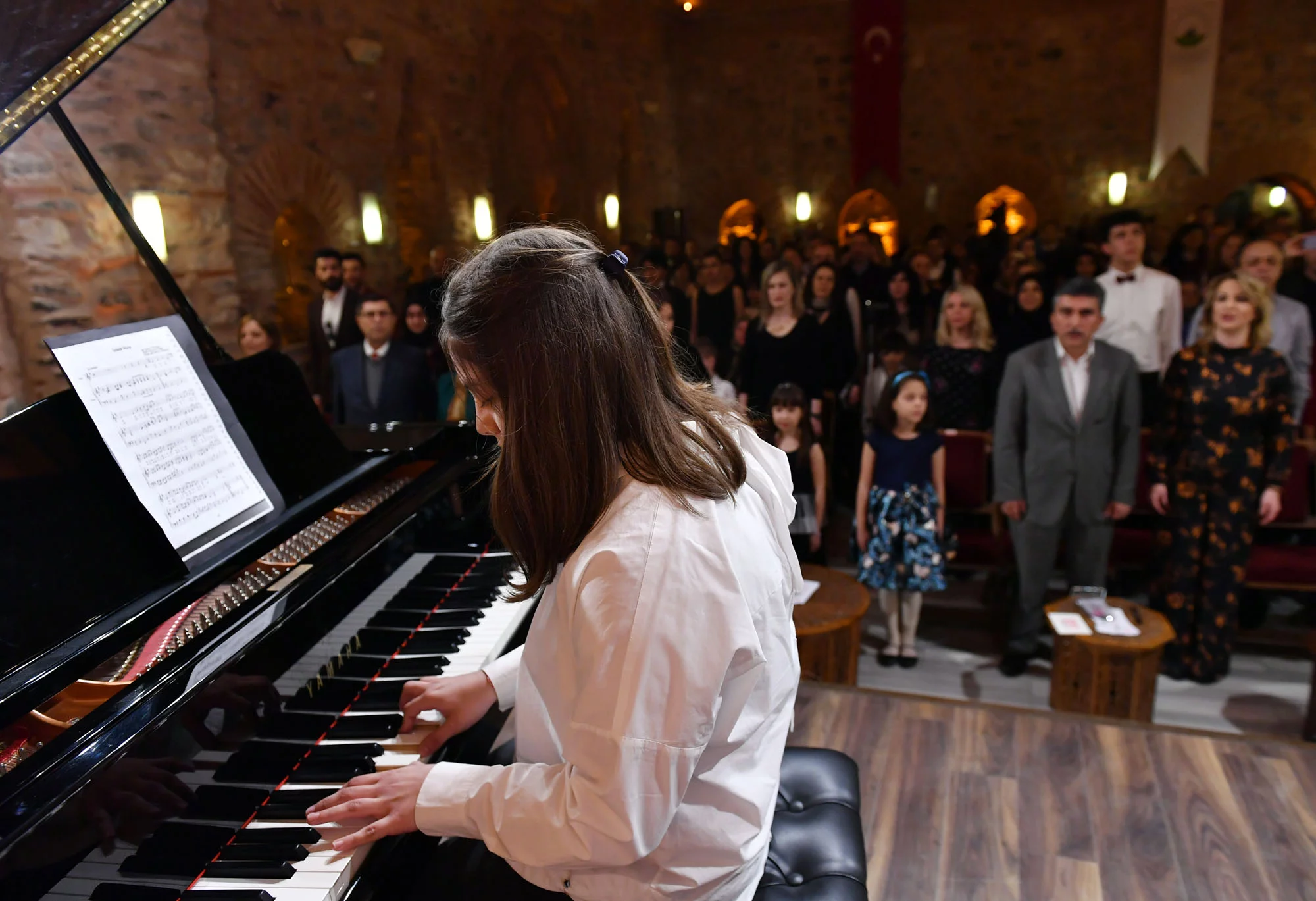 Osmangazi'de Öğrencilerden Piyano Resitali