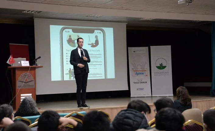Osmangazi'de ‘Teknoloji Çağında Eğitim’ söyleşisi