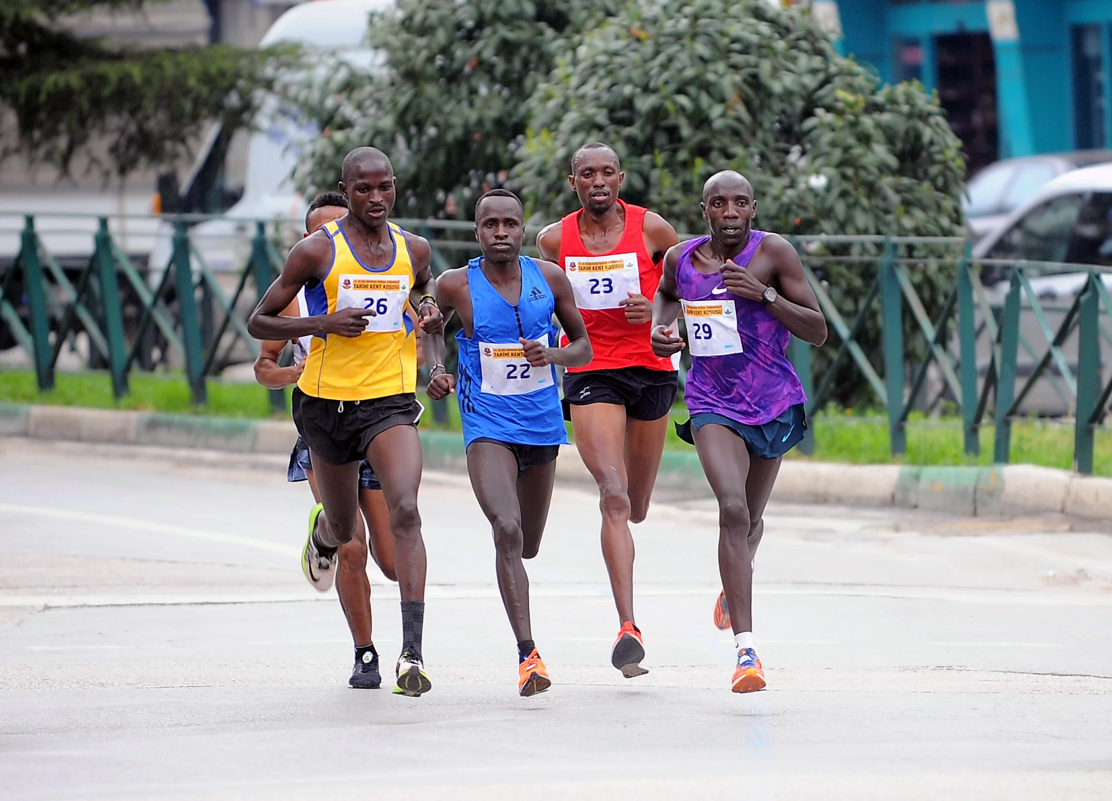 Osmangazi Yarı Maratonu'na Kenyalılar damga vurdu