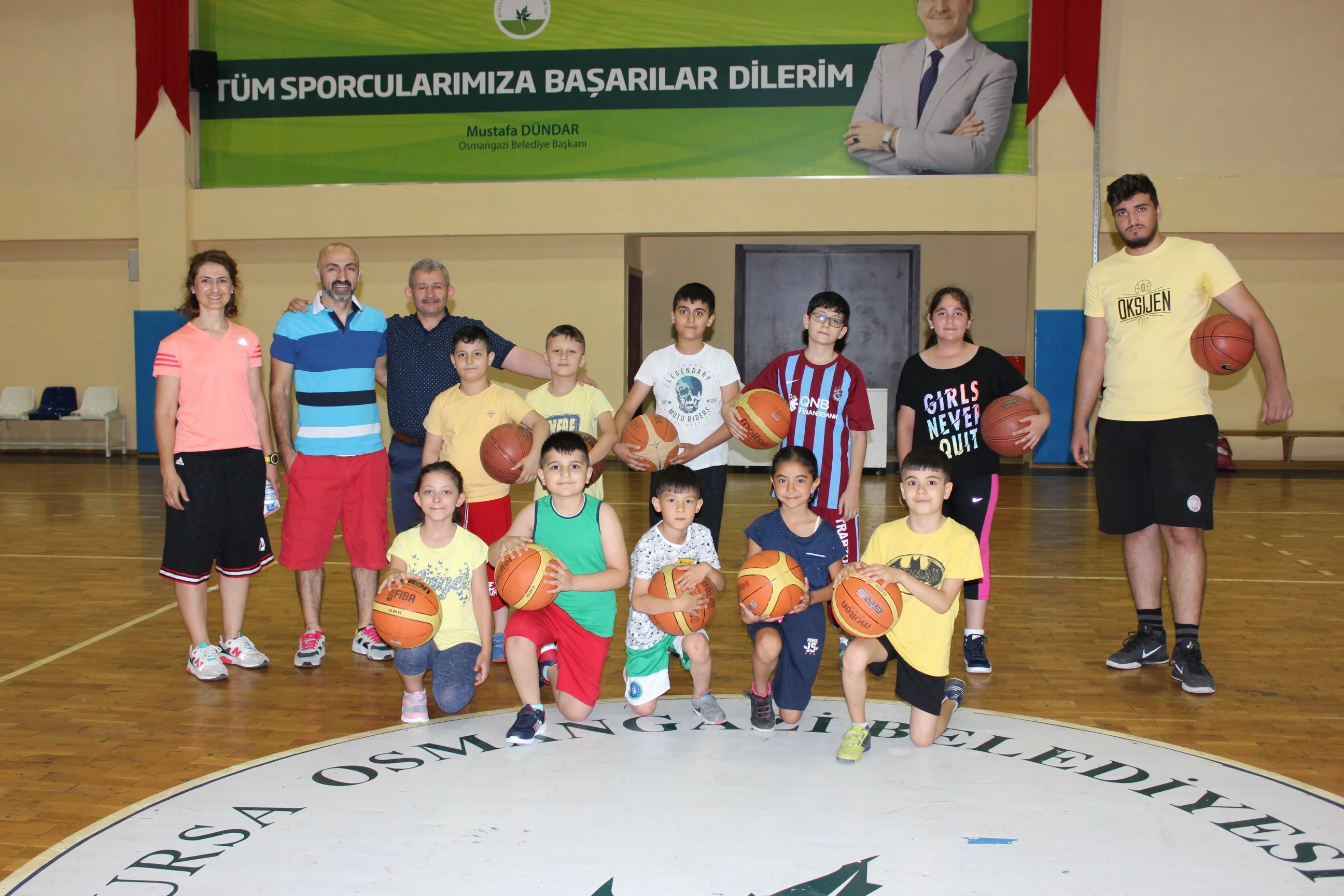 Osmangazi’de yaz spor okulları başladı
