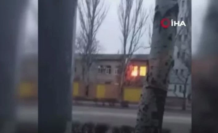 Rus askerleri, Ukrayna'da hastaneye ateş açtı