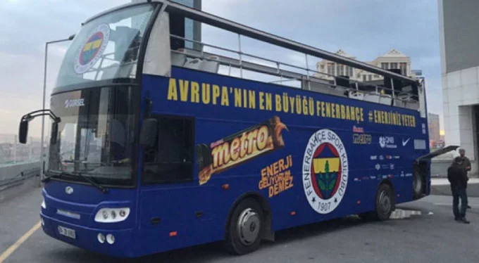 Şampiyon Fenerbahçe'ye otobüs şoku!