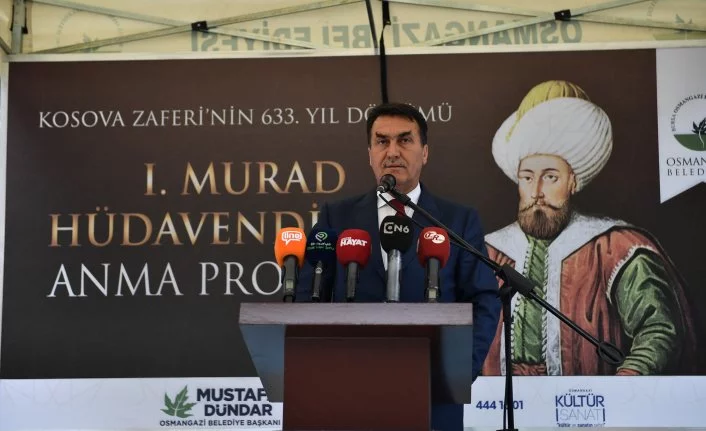 Şehit padişah Kosova’nın ardından Bursa’da da anıldı