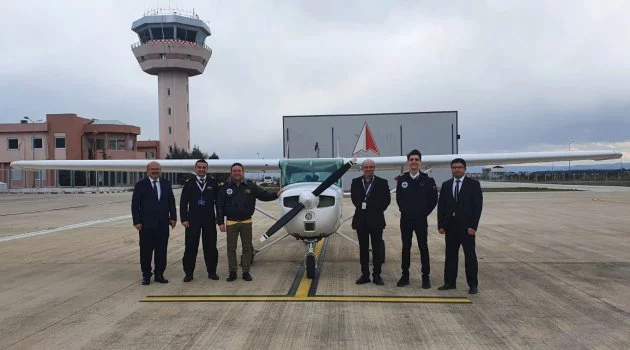 Sivil Havacılık için ilk uçuş Milletvekili Atilla Ödünç'ten