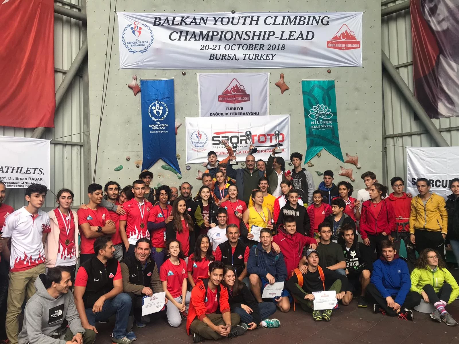 Spor Tırmanış Balkan Şampiyonası sona erdi