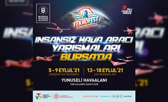 TEKNOFEST 2021 İHA yarışları Bursa'da yapılacak