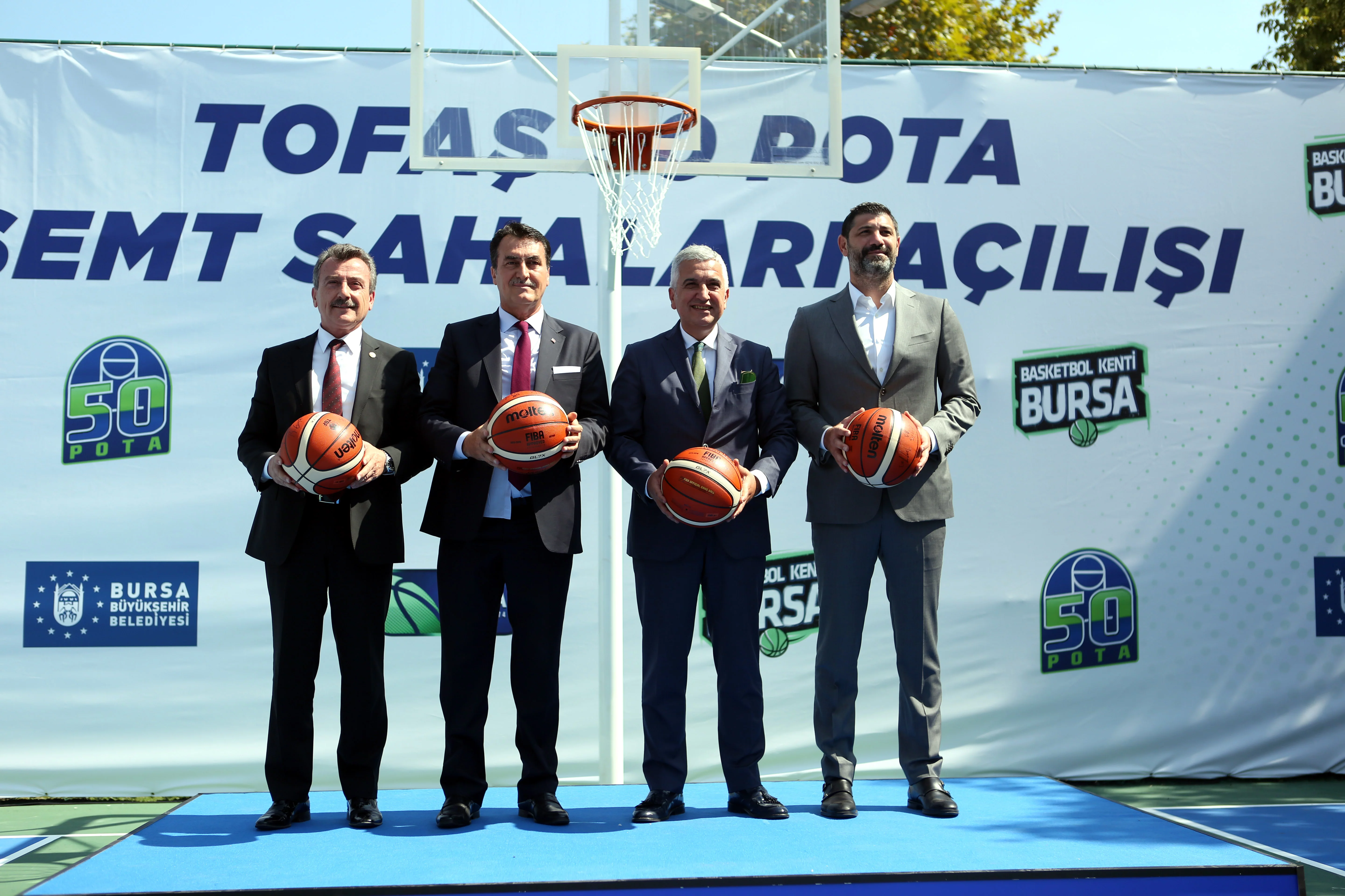 TOFAŞ Spor Kulübü'nün '50 Pota' projesi hayata geçirilidi