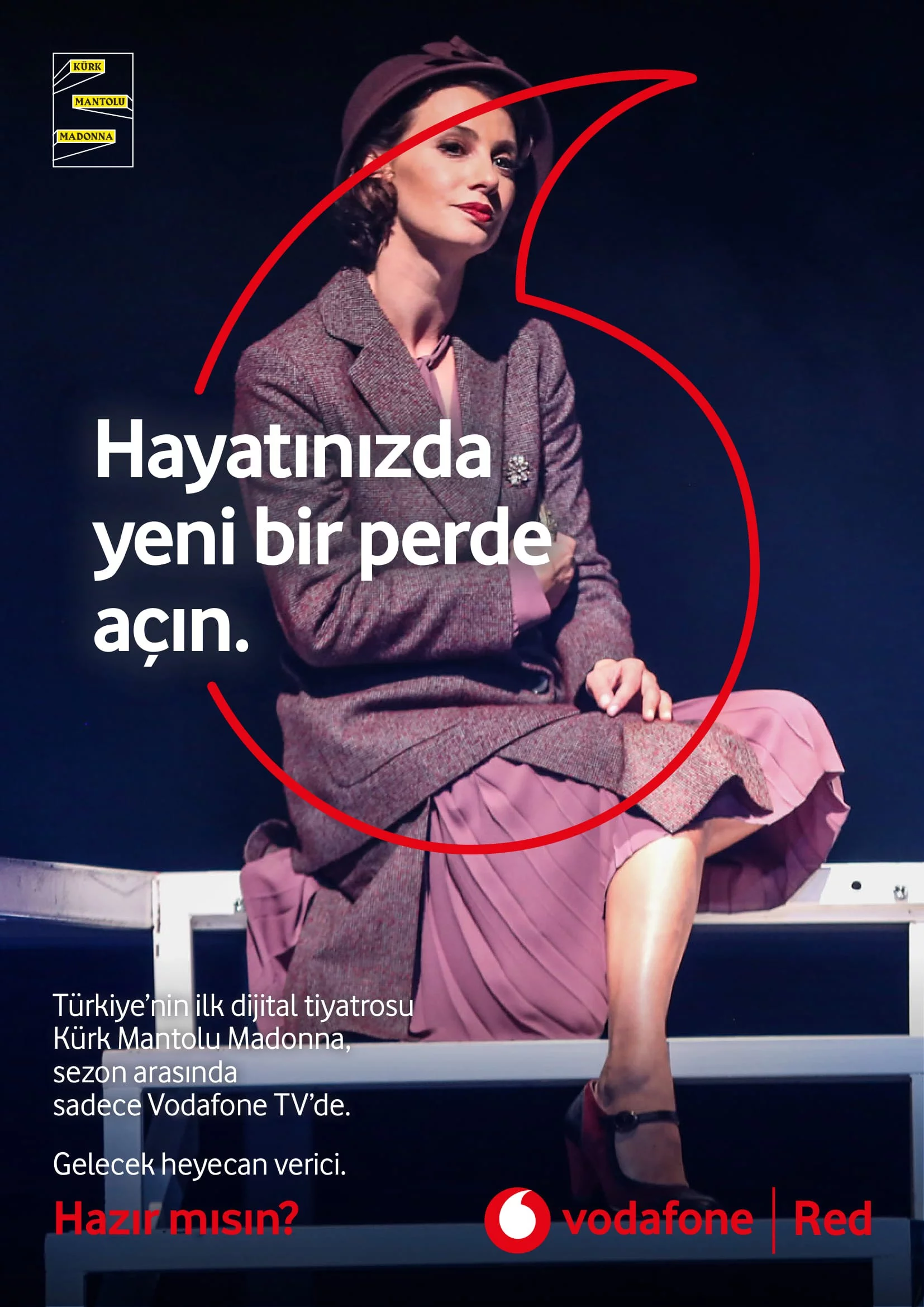 Türkiye’nin ilk dijital tiyatro oyunu 'Kürk Mantolu Madonna' Bursa’da