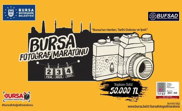 Ulusal Bursa Fotoğraf Maratonu 2 Temmuzda başlıyor