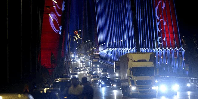 Yavuz Sultan Selim Köprüsü'nde araç geçişleri başladı