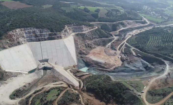Yeşildere Barajı’nda çalışmalar aralıksız devam ediyor