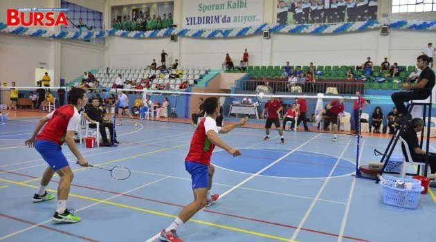 Yıldırım'da Uluslararası Badminton Heyecanı